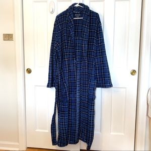 Stafford Men's Fleece Bathrobe (Flannel Style)